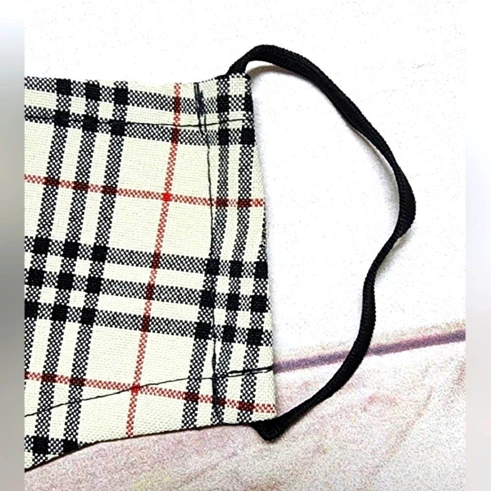 New Bundle of 5 Adult Handmade Fabric Face Masks D